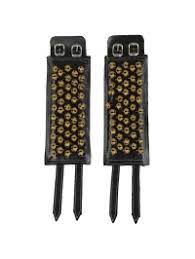 Leather FIVE ROWS ANKLE BELLS