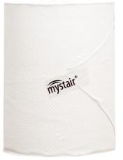 Plain Mystair Hard Roll Towel, Feature : Softness