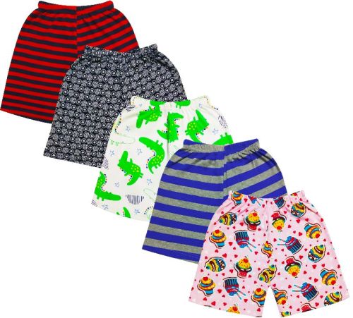 Kids Shorts Cotton Casual Naker For Boys & Girls (Age Group : 2-8 Years)