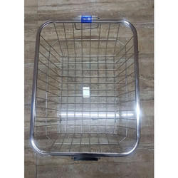 Rectangular Stainless Steel Kitchen Basket