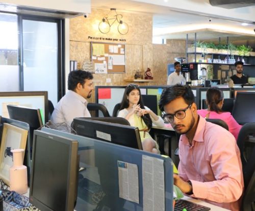 Shared Office Space.