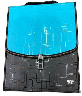 PU Executive Document Bag, Pattern : Plain