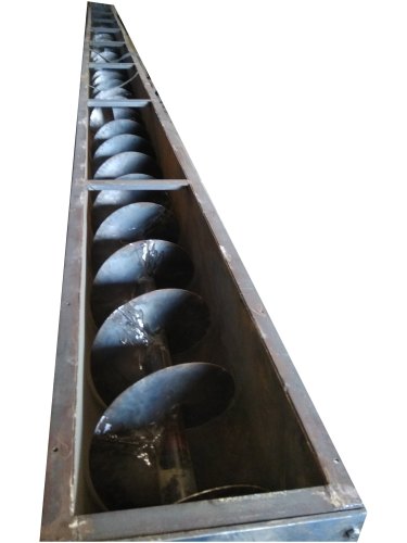 Shalimar Engineering Stainless Steel Screw Conveyors, Color : Metallic Grey