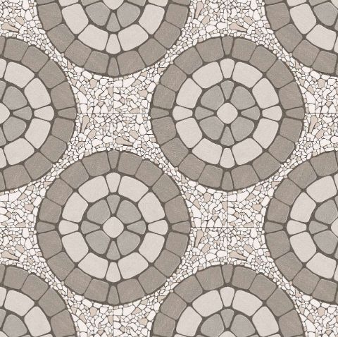 Mosaic Beige Heavy Duty Parking Tiles, Size : 400X400mm