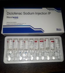 Diclofenac Sodium Injection, Packaging Type : Glass Bottle