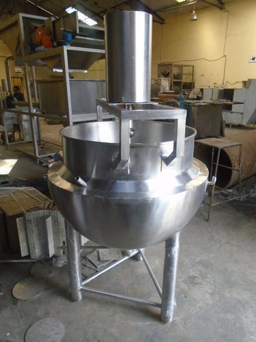 Guru Engineers Automatic Stainless Steel Steam Jacketed Kettle, Voltage : 220 V