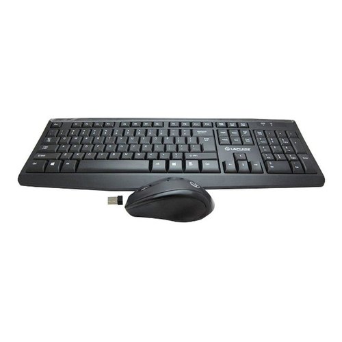 Lapcare Wireless Keyboard, Color : Black
