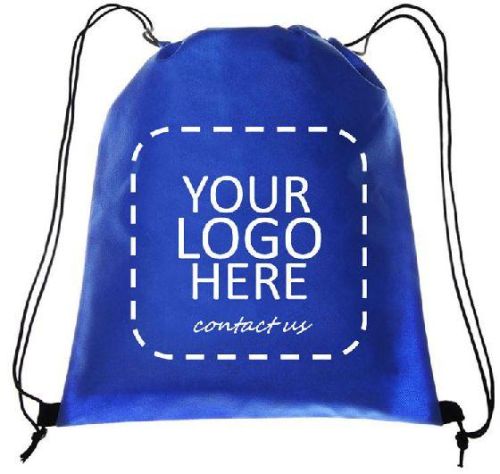 Polypropylene Customized Drawstring Bags, For Promotional Use, Feature : Good Quality, Light Weight