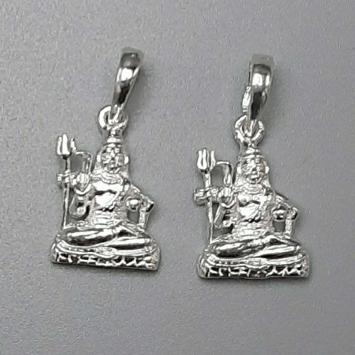 Sterling Silver Shankar Pendant, Occasion : For  Gift, Birthday Gift,  Special Occasions,  Spiritual Gift.