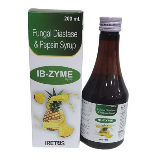 Fungal Diastase Pepsin Syrup, Packaging Size : 200 Ml