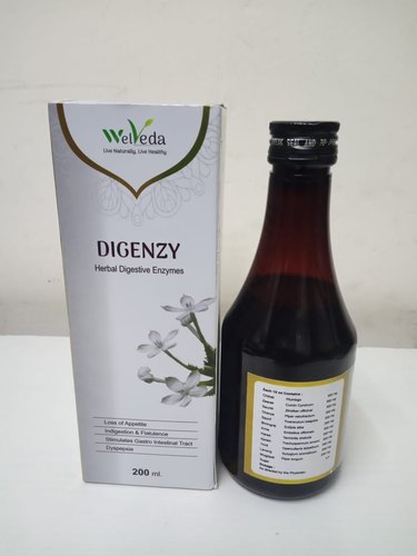 Herbal Digestive Enzyme, Packaging Size : 200 Ml