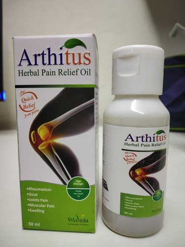 Herbal Pain Relief Oil, Packaging Size : 60 Ml