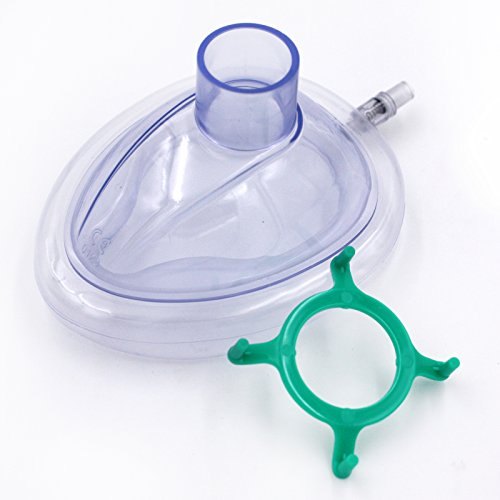 Medical Grade PVC Disposable Air Cushion Mask, For Hospitals, Clinic