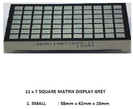 Rectangle LED Grey Matrix Display