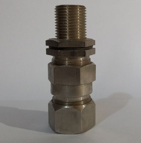 19mm Brass Cable Gland, Color : Nickel Plated