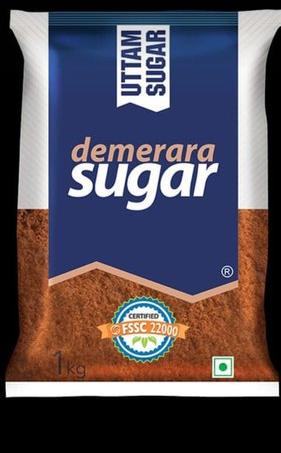 10 Kgs Natural Demerara Sugar, Packaging Size : 1Kg