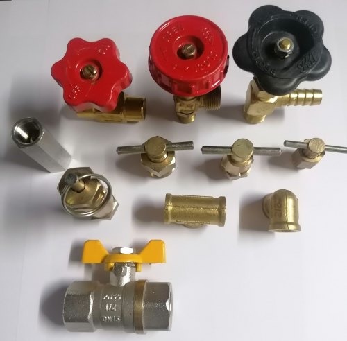 Nilkanth Brass Ball Valves, Valve Size : 1/4 To 2'