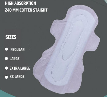 240 Mm Cotteny Soft Sanitary Napkin, Style : Disposable