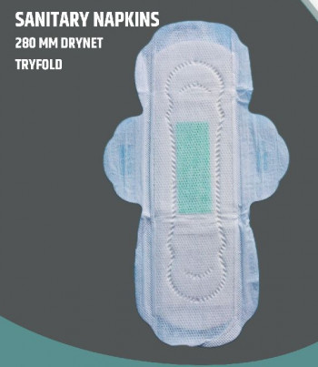 280 Mm Sanitary Pad Drynet, Size : XL