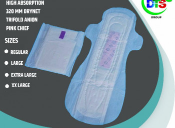 320 Mm Anion Sanitary Pads, Size : Large