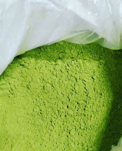 Dried Moringa Powder, Color : Green