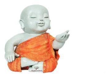 Poly Resin Handecor Buddha Statue, Style : Handmade