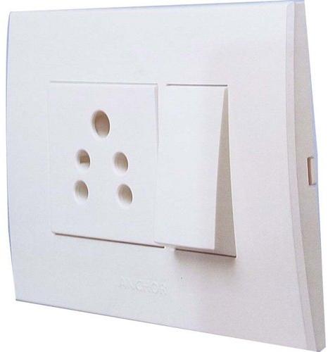 Polycarbonate Modular Switch, Color : White