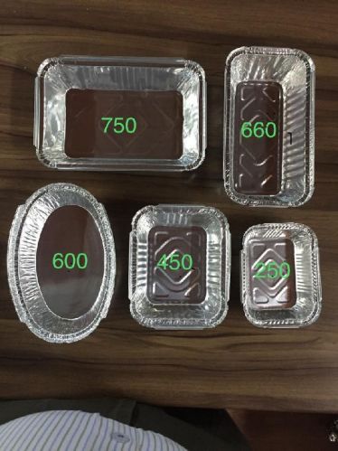Foil Containers, Shape : Rectangular