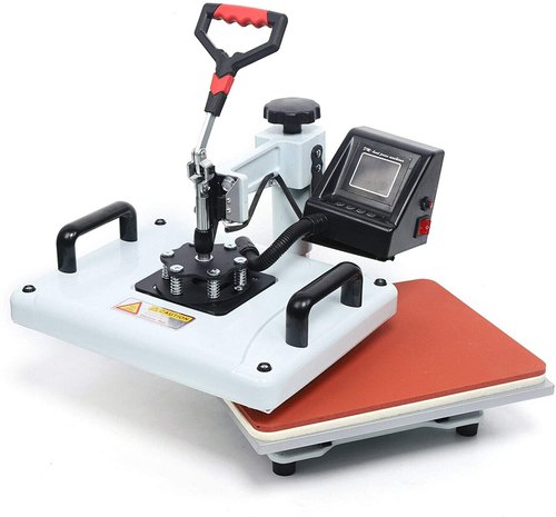 Semi-Automatic Multifunctional Heat Press Machine, Voltage : 220 V