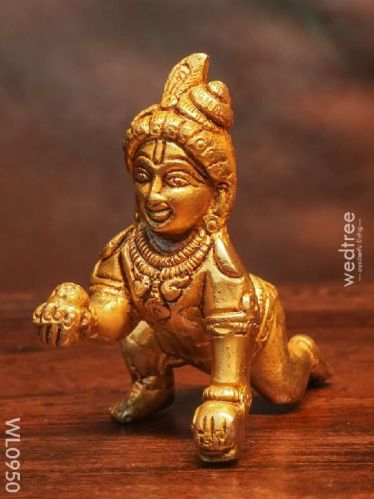 Brass Laddu Gopal