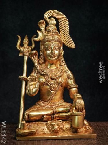 Brass Lord Shiva
