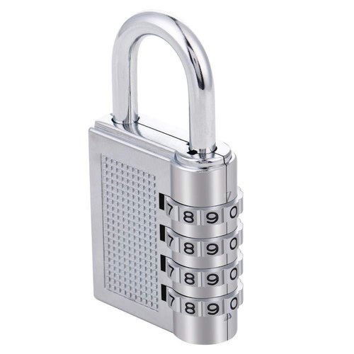 Zinc Alloy 4 Digit Combination Padlock