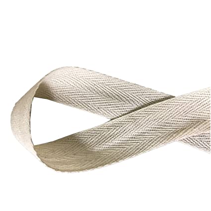 Cotton Grey Twill Tape, For Bags, Foldable Chair, Garments, Length : 10-15mtr