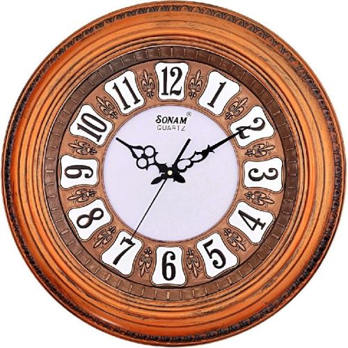 Plastic SQ 06 SW, For Home, Office, Decoration, Clock Size In Inches : Cartoon Box