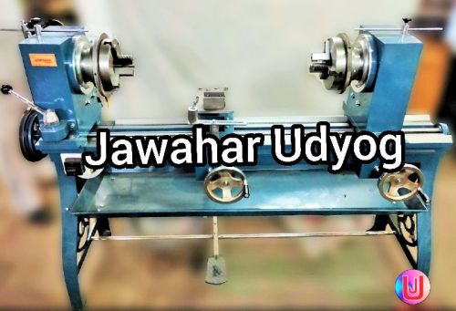 Glass Blowing Lathe Double Chuck (Bore:-85mm), Packaging Type : Wooden Box