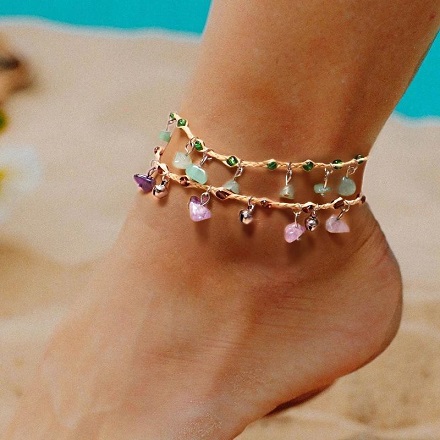 Polished Assorted Artificial Anklets, Feature : Excellent Quality