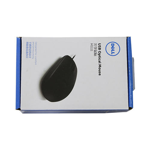 Dell USB Optical Mouse, Color : Black