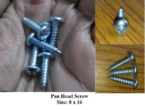 Polished Pan Head Screw