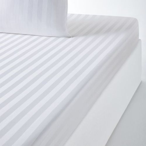 KINKOB KREATIONS Cotton STRIPE SINGLE BEDSHEET 210TC (B)