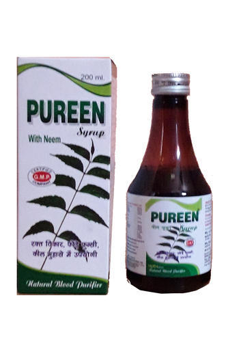 Pureen Herbal Blood Purifier Syrup, Packaging Type : Plastic Bottle