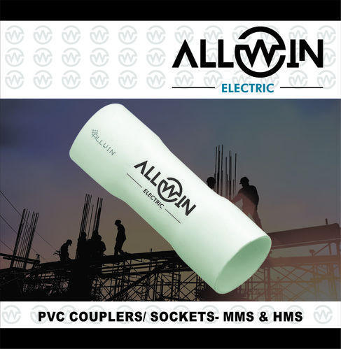 Allwin Electric PVC Pipe Sockets, Size : 21/2 Inch