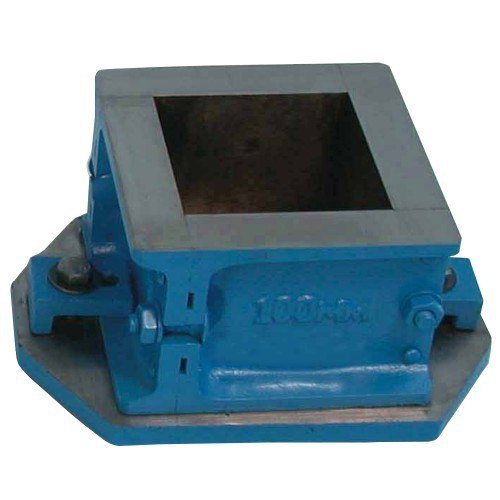 Steel Cube Mould, For Construction, Color : Blue