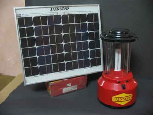 Jainsons CFL Solar Lantern, Emitting Color : Cool White