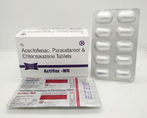 Aceclofenac Paracetamol Chlorzoxazone Tablets, For Hospital, Clinic