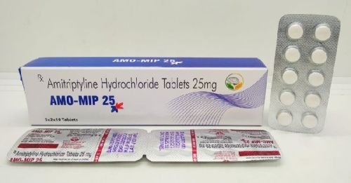 Amitriptyline Hydrochloride Tablets 25 Mg, For Clinical, Hospital, Purity : 99%