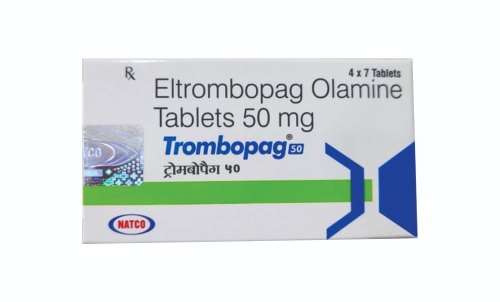 Trombopag 50 Mg Tablets, For Hepatitis Deasese