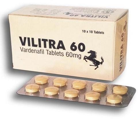 Vardenafil 60 Mg Tablets (Vilitra)