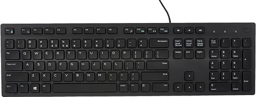 Dell USB Keyboard, Color : Black