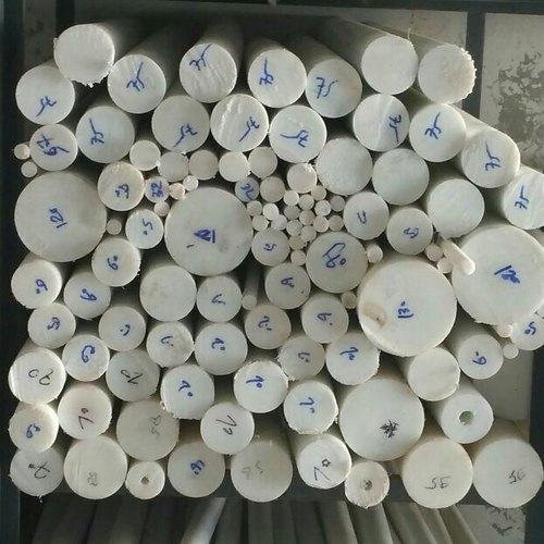 Krishna Round Nylon Rod, Color : White,  BLACK