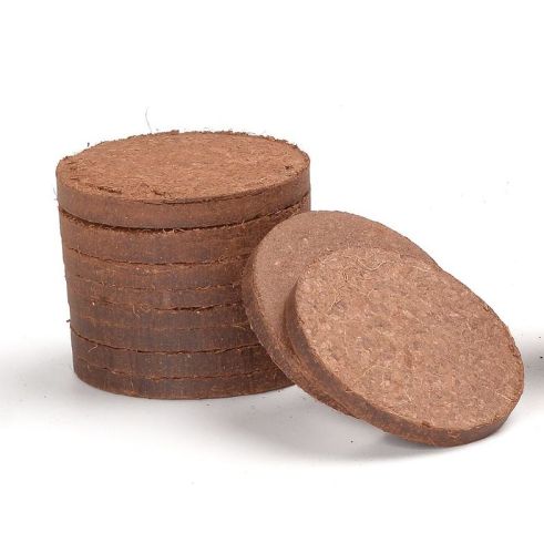 Round Coir Disc, For Partition Walls, Size : Custom